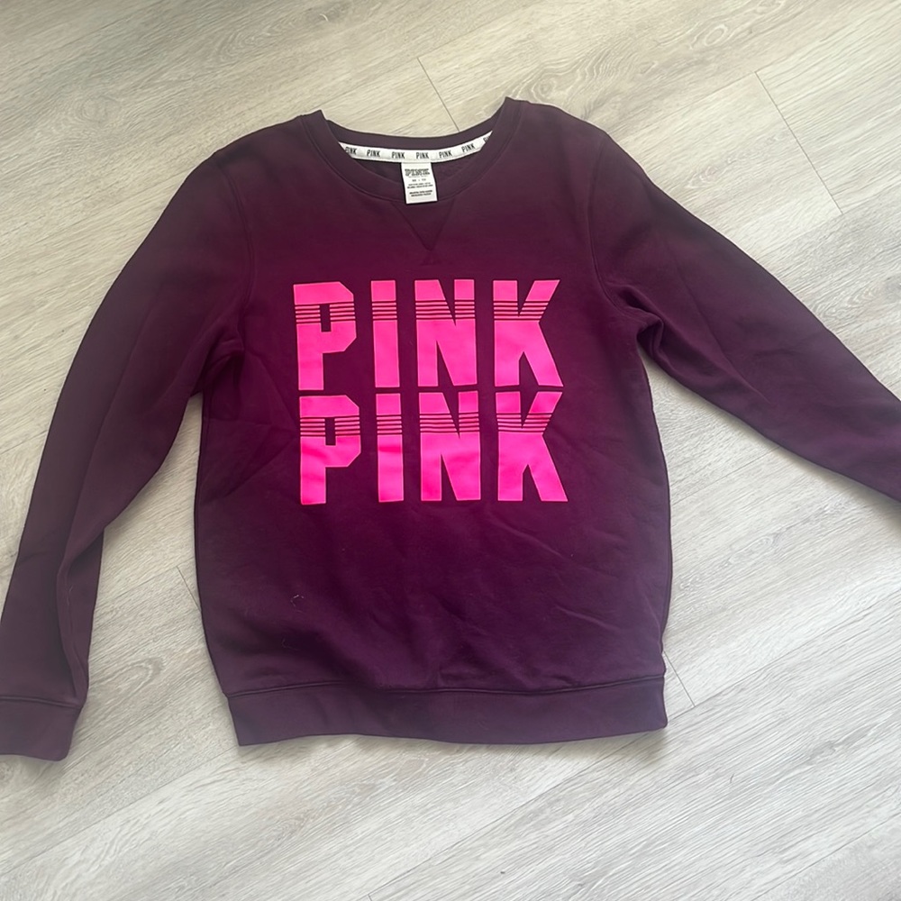 Pink Victoria’s Secret sweater